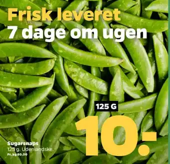 Øgo sukkerærter