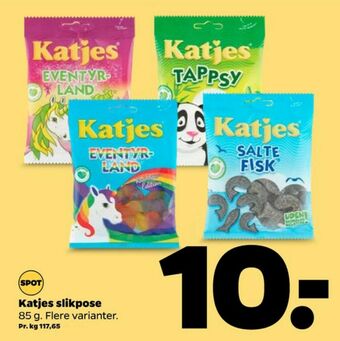 Netto Katjes slikposer tilbud