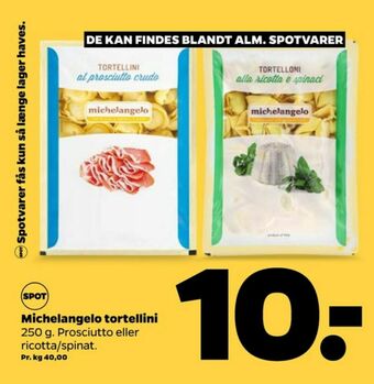 Netto Michelangelo pasta tilbud