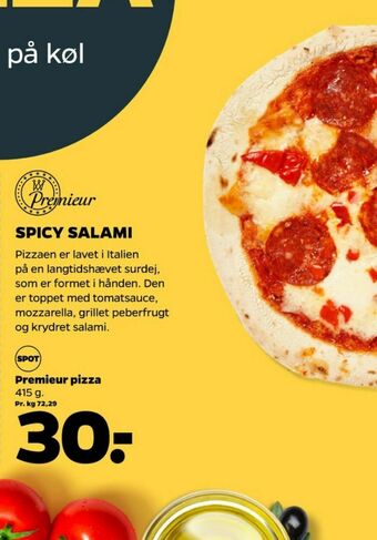 Netto Premieur pizza tilbud
