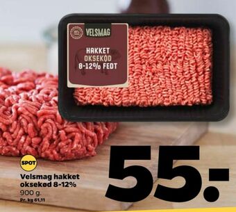 Netto Velsmag hakket oksekød tilbud