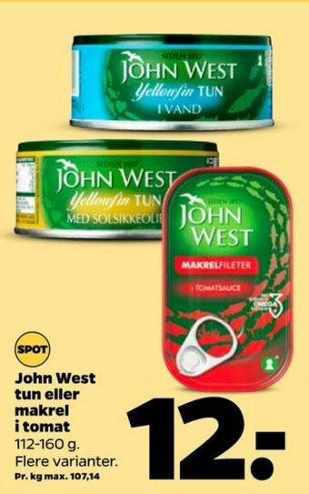 Netto John west tun tilbud