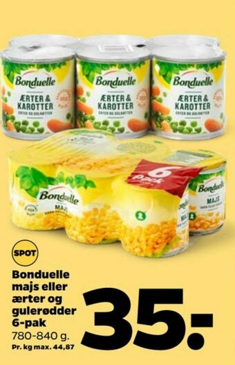 Bonduelle majs