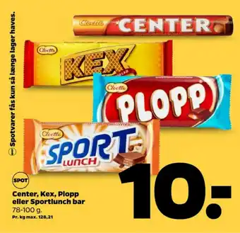 Center chokoladeruller