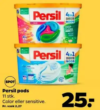 Persil vaskemiddel-tabs