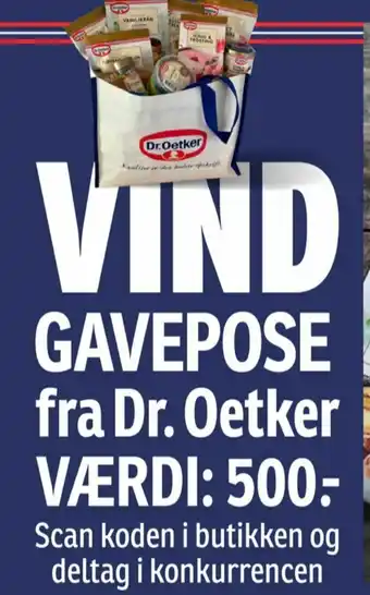 SPAR Dr oetker konkurrence tilbud