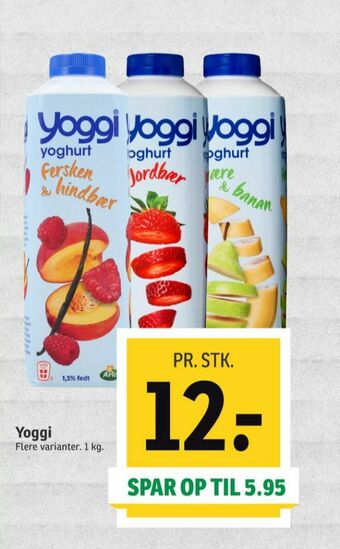 SPAR Yoggi yoghurt tilbud