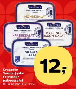 Kvickly Graasten Sønderjyske Fristelser pålægssalat tilbud