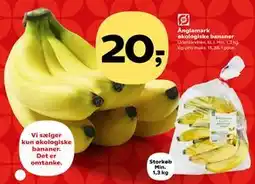 SuperBrugsen Änglamark økologiske bananer tilbud