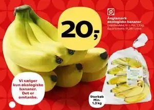 Änglamark økologiske bananer