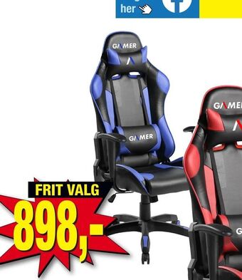 Luksus gamerstol