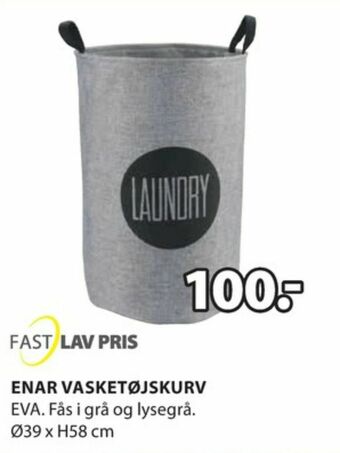 JYSK Leifheit vasketøjskurv tilbud