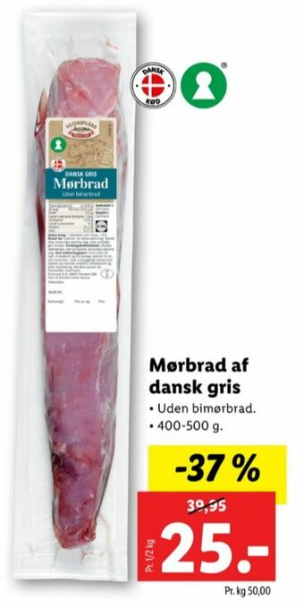 Lidl Vilstrupgård grisemørbrad tilbud