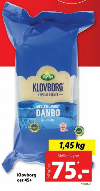 Klovborg skæreost