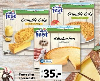 Lidl Alpenfest kager tilbud