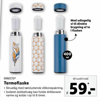 Lidl Ernesto termoflaske tilbud