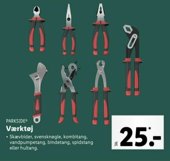 Lidl Parkside værktøj tilbud