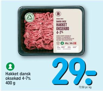 REMA 1000 Rema 1000 hakket oksekød tilbud