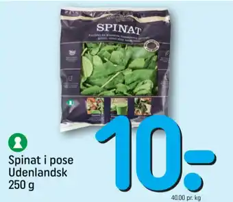 REMA 1000 Rema 1000 spinat tilbud