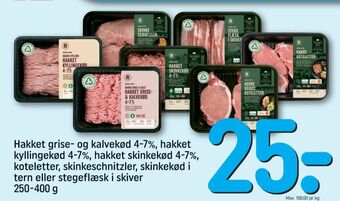 REMA 1000 Rema 1000 hakket kylling tilbud