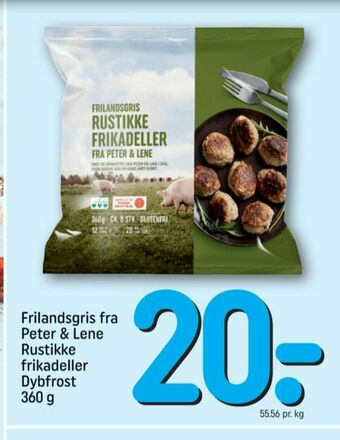 REMA 1000 Peter og lene frikadeller tilbud