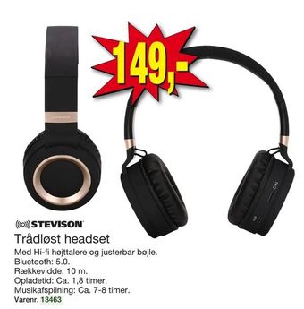Trådløst headset