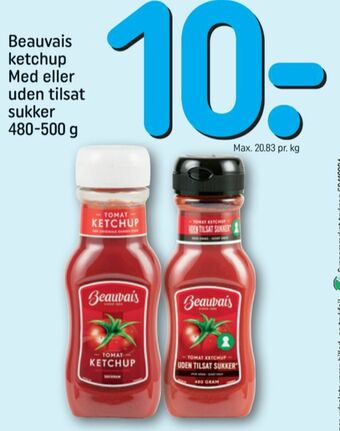 REMA 1000 Beauvais ketchup tilbud