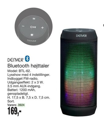 Harald Nyborg Bluetooth højttaler tilbud