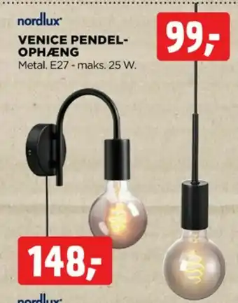 jem & fix Nordlux pendelophæng tilbud