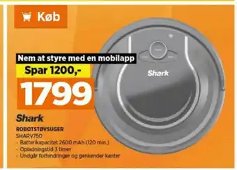 Shark robotstøvsuger