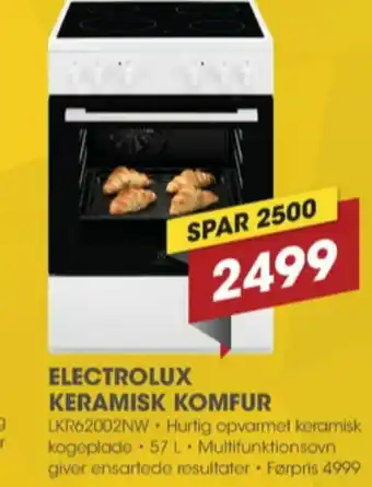 Punkt1 Electrolux komfur tilbud