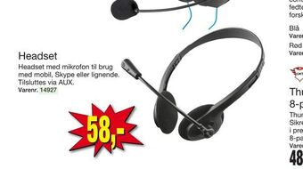 Harald Nyborg Headset tilbud