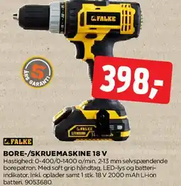 jem & fix Bore-/skruemaskine 18 V tilbud