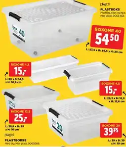 jem & fix PLASTBOKSE / opbevaringsserie tilbud