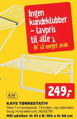 jem & fix Kays tørrestativ tilbud