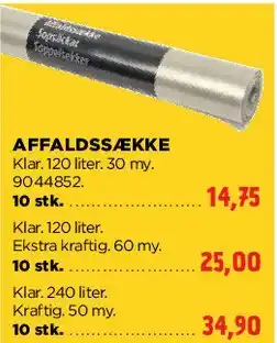 jem & fix Affaldssække tilbud
