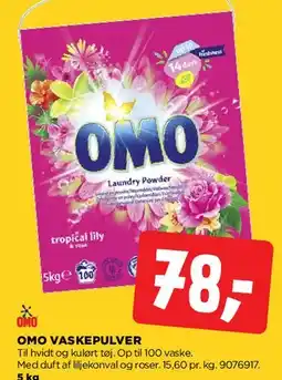 jem & fix OMO vaskepulver tilbud