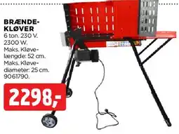 jem & fix Brænde-kløver (elektrisk) tilbud