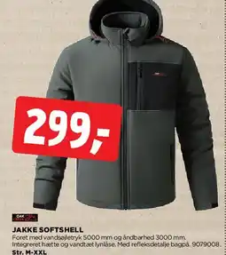 jem & fix Jakke Softshell tilbud