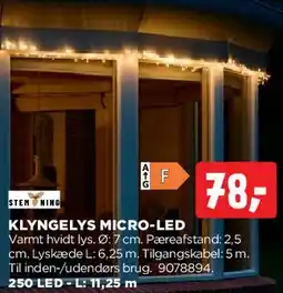 jem & fix Klyngelys Micro-LED tilbud