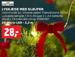 jem & fix Lyskæde med sløjfer tilbud