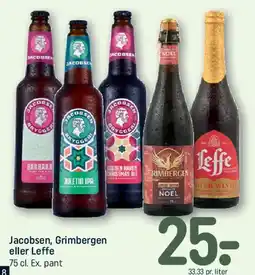 REMA 1000 Jacobsen, Grimbergen eller Leffe tilbud