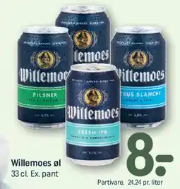 REMA 1000 Willemoes øl tilbud