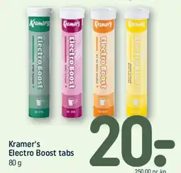 REMA 1000 Kramer's Electro Boost tabs tilbud