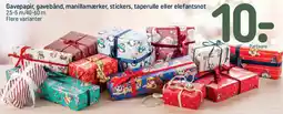 REMA 1000 Gavepapir, gavebånd, manillamærker, stickers, taperulle eller elefantfnot tilbud
