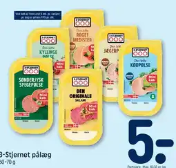 REMA 1000 3-Stjernet pålæg tilbud
