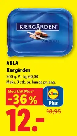 Lidl ARLA Kærgården tilbud