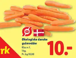 Lidl Økologiske danske gulerødder tilbud