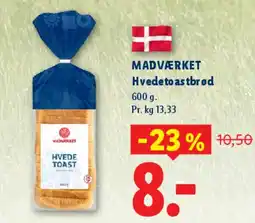 Lidl Hvedetoastbrød tilbud