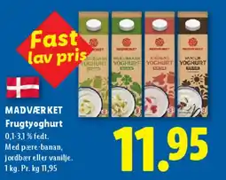 Lidl Frugtyoghurt tilbud
